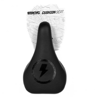 Stacyc Bolt Logo Saddle - Black