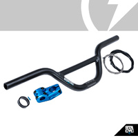 Stacyc 19mm Mini Bar Riser Kit - Cyan