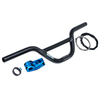 Stacyc 19mm Mini Bar Riser Kit - Cyan